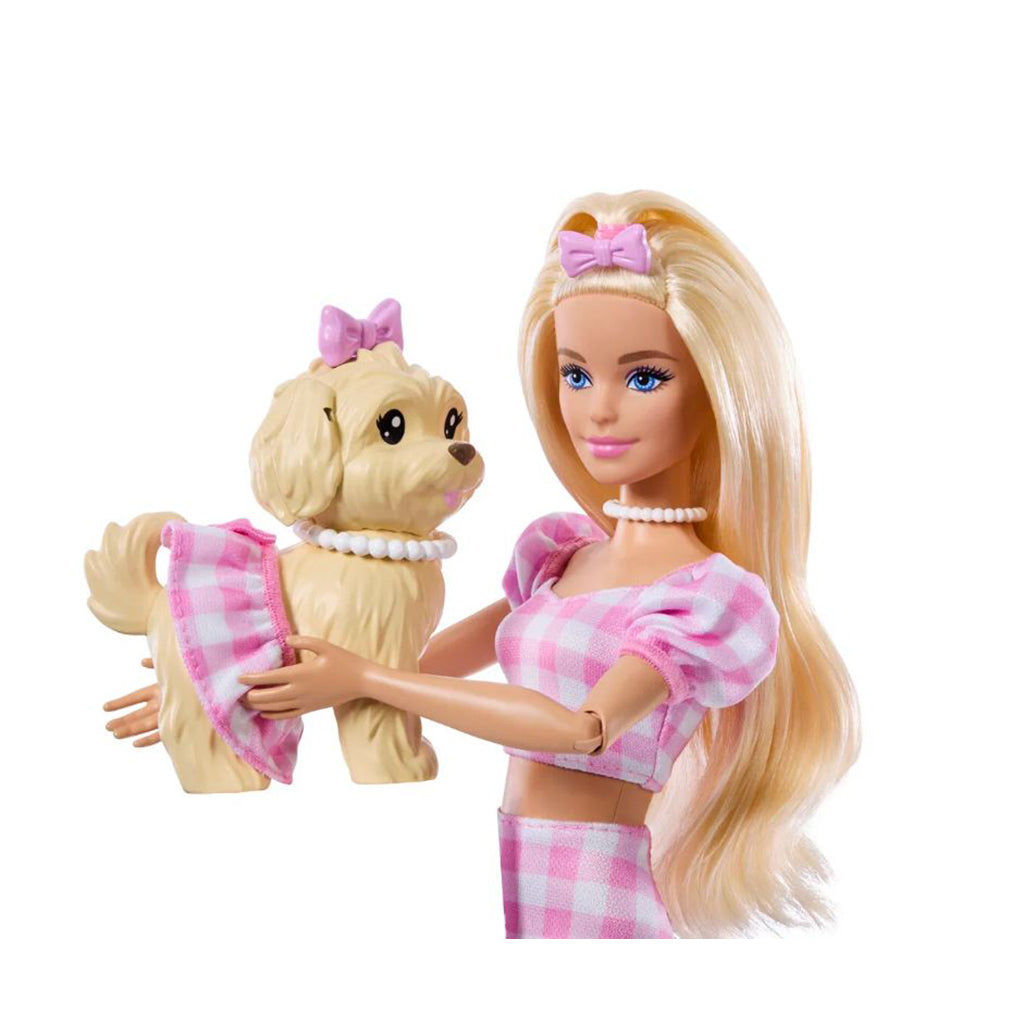 Barbie docka och hund, Barbie Twinning Looks Blonde Bows