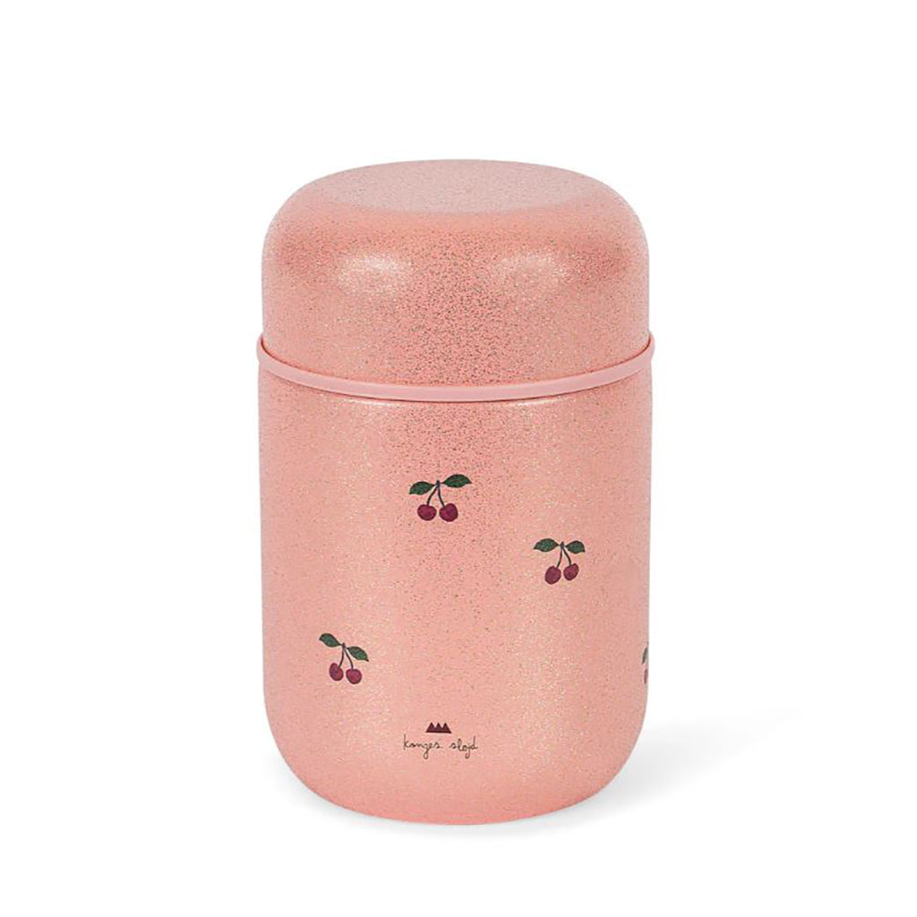 Konges Sløjd glitter termo matlåda, Cherry glitter