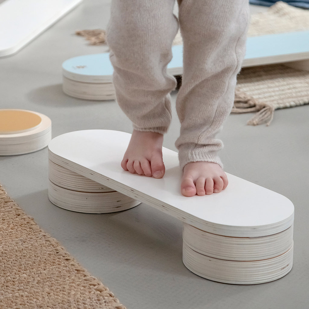 Sebra balansbana i trä, Woodland