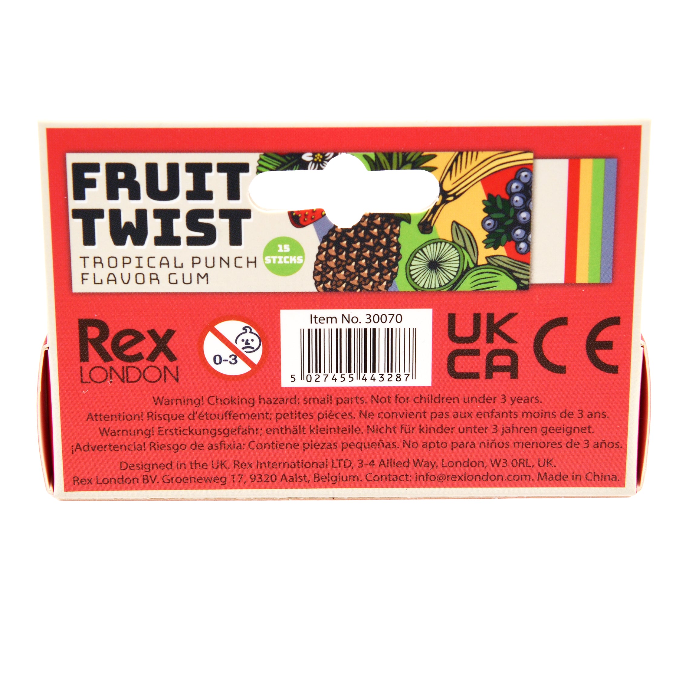 Rex London, Snap Gum-trick