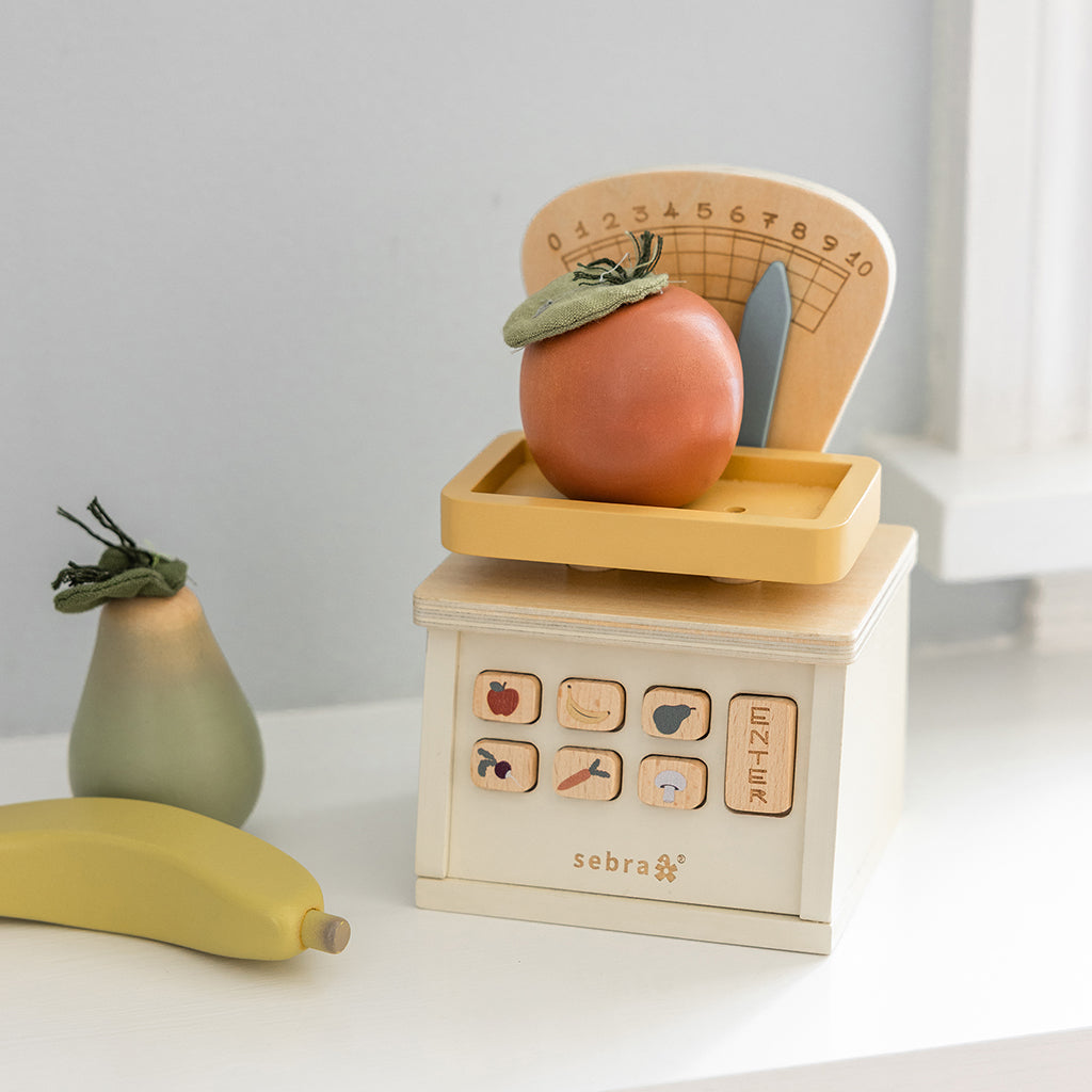 Sebra Köpmansvåg i trä