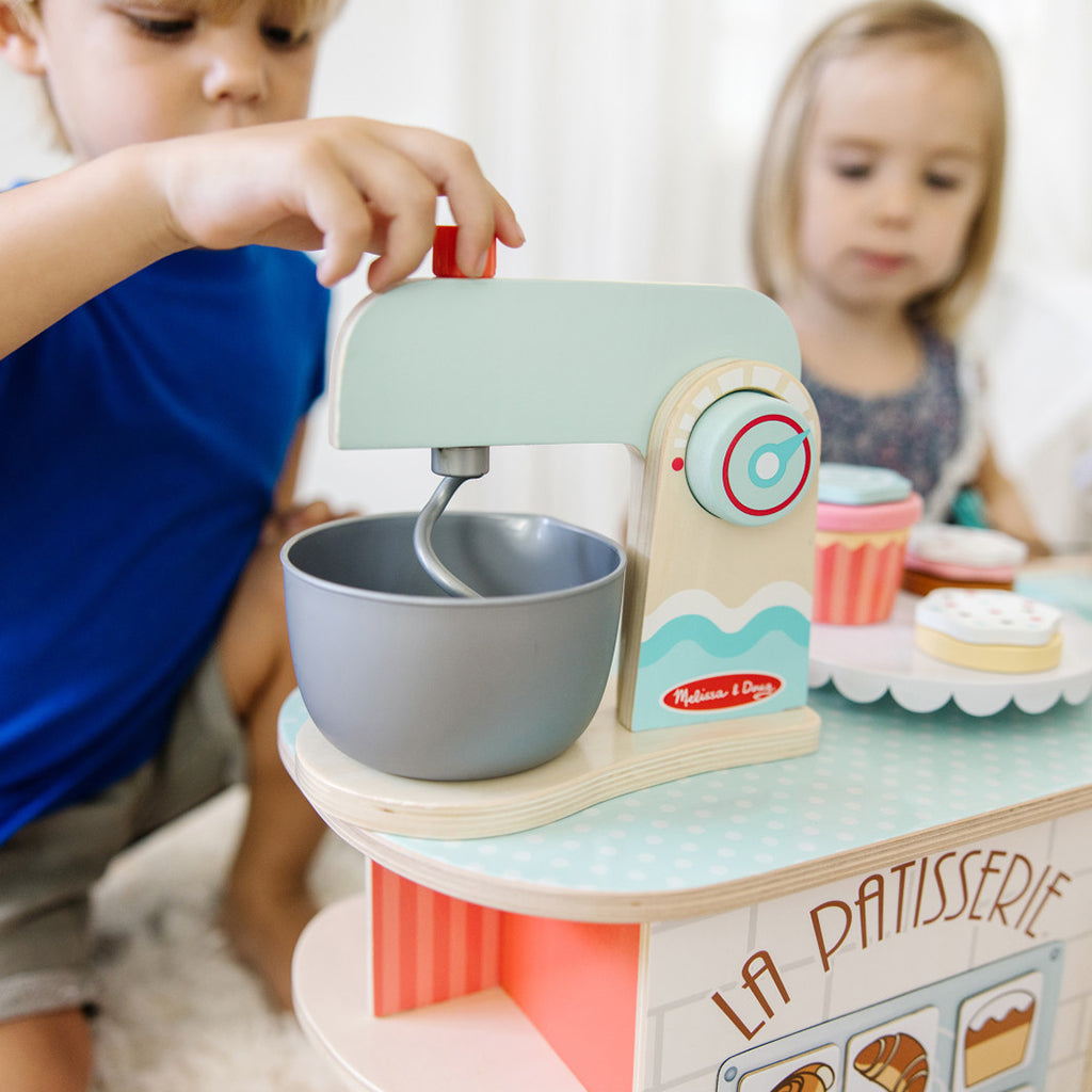 Melissa & Doug Träleksaker, Bageributik, La Patisserie - 39 delar