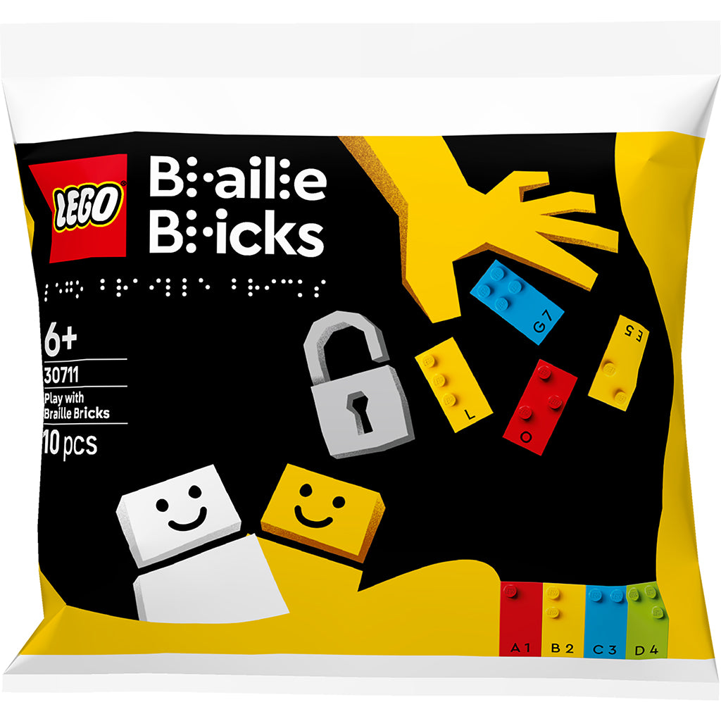 LEGO® Braille Bricks, Lek med brailleklossar