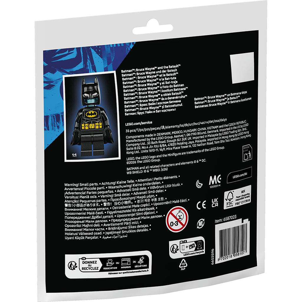 LEGO® Batman™ Bruce Wayne™ og batdragten