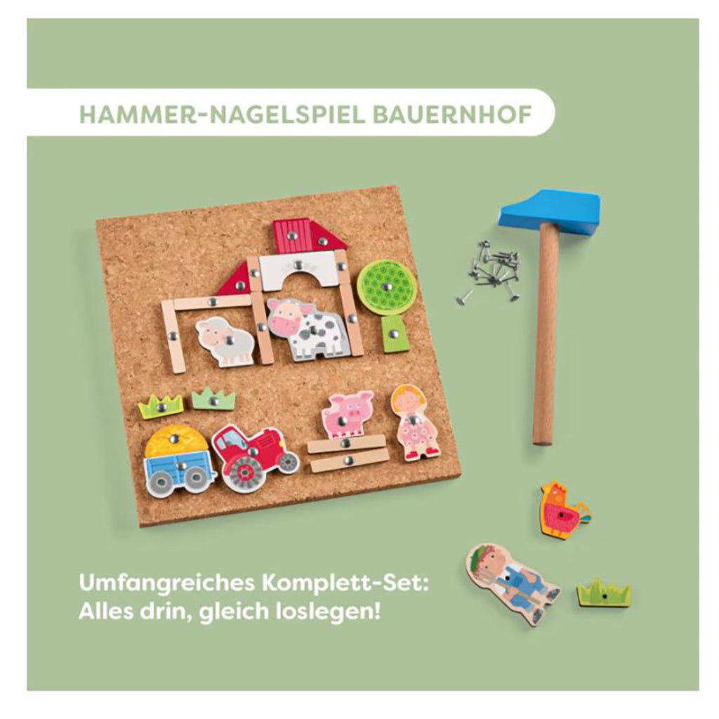 Haba Hammermosaik med nubb, Bondegård