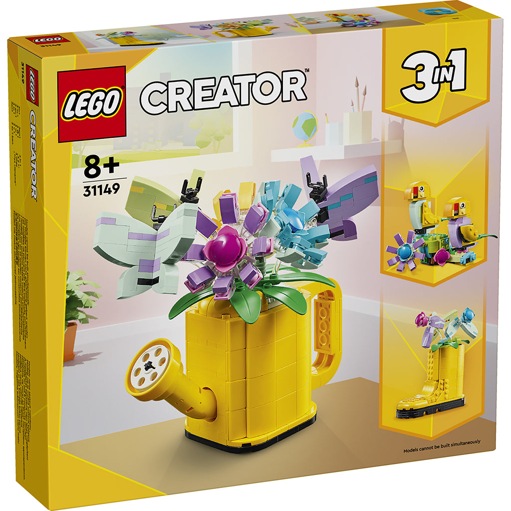 LEGO® Creator 3-i-1, Blommor i vattenkanna