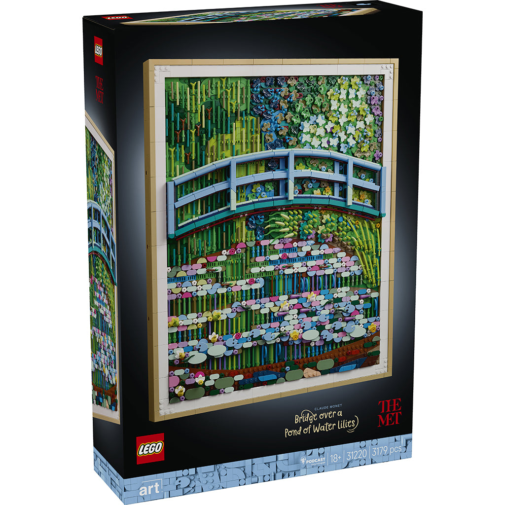 LEGO® Art, Claude Monet – Den japanska bron över näckrosdammen