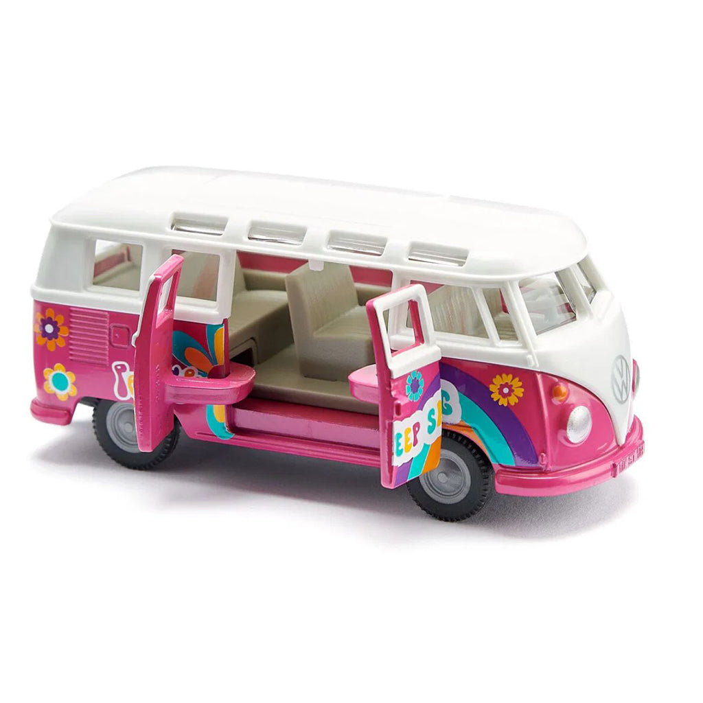 Siku Leksaksbil, VW T1 Samba - Strl. 7,5 x 15,7 cm
