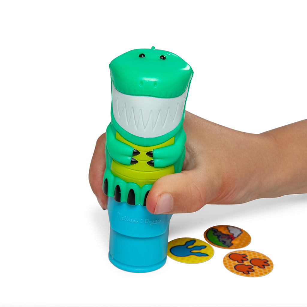 Melissa & Doug Wow! Aktivitetsblock, Självstämplande klistermärken - Dinosaurier