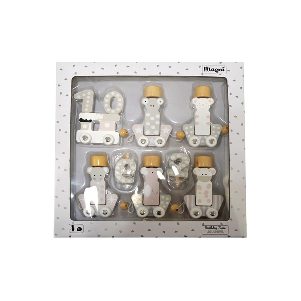 Födelsedagståg, Djur - Vit