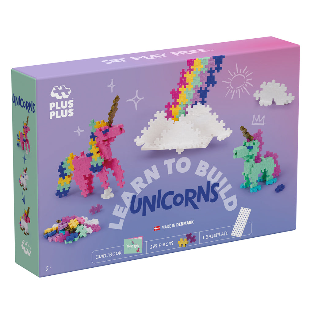 Plus-Plus Learn to Build, Enhörningar - 275 st.