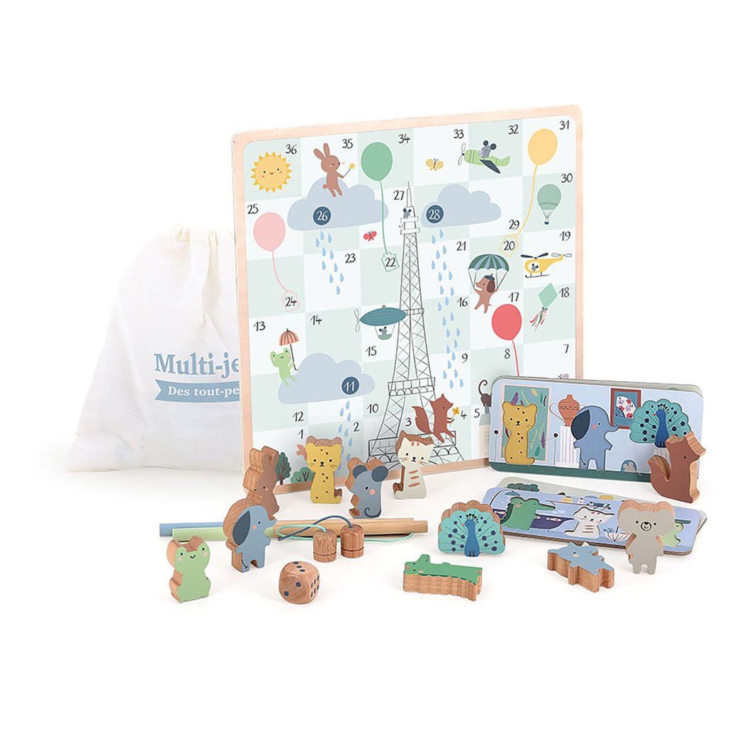 Vilac 4 spil for de mindste