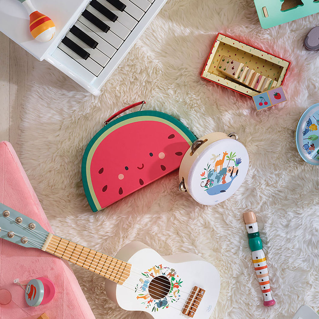 Vilac Resväske Set, 3 st - Frukter