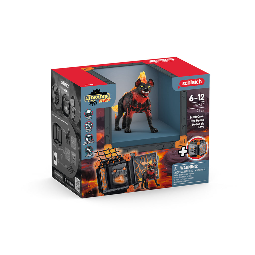Schleich Eldrador BattleCave Lava Hyena