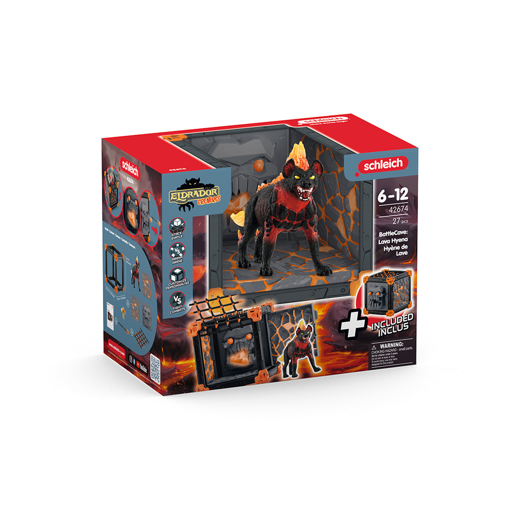 Schleich Eldrador BattleCave Lava Hyena