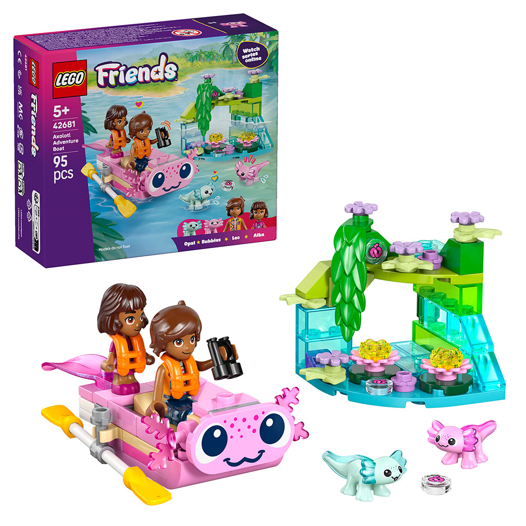 LEGO® Friends Axolotl-äventyrsbåt