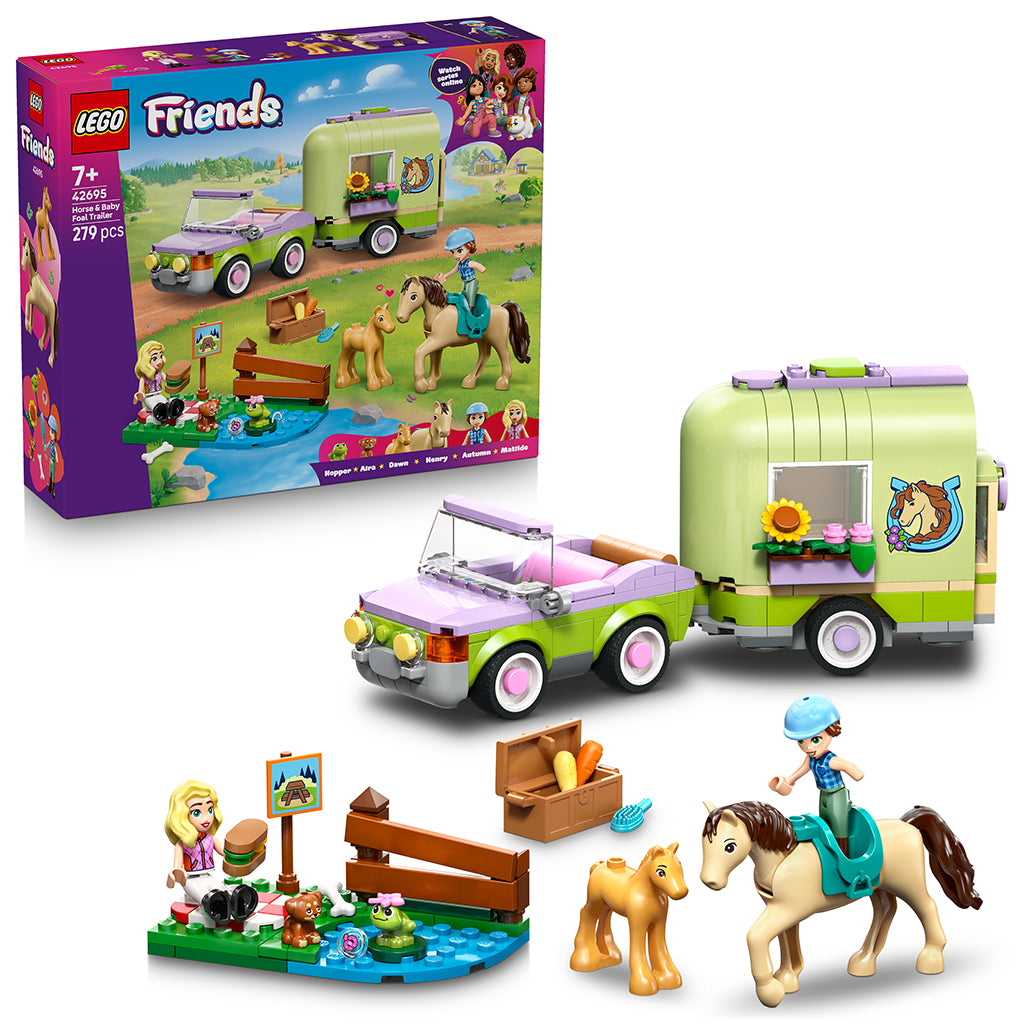 LEGO® Friends Häst- och föltrailer