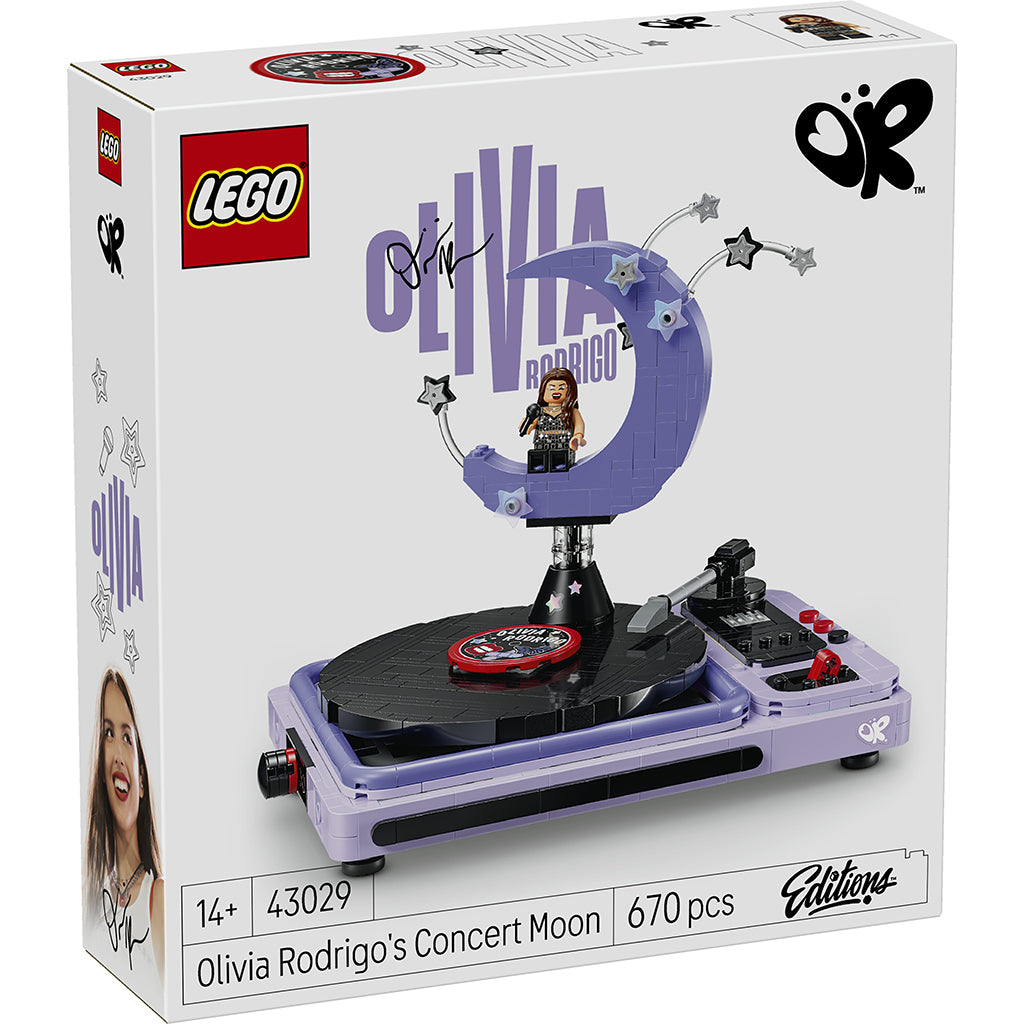 LEGO® Editions Olivia Rodrigos scenmåne