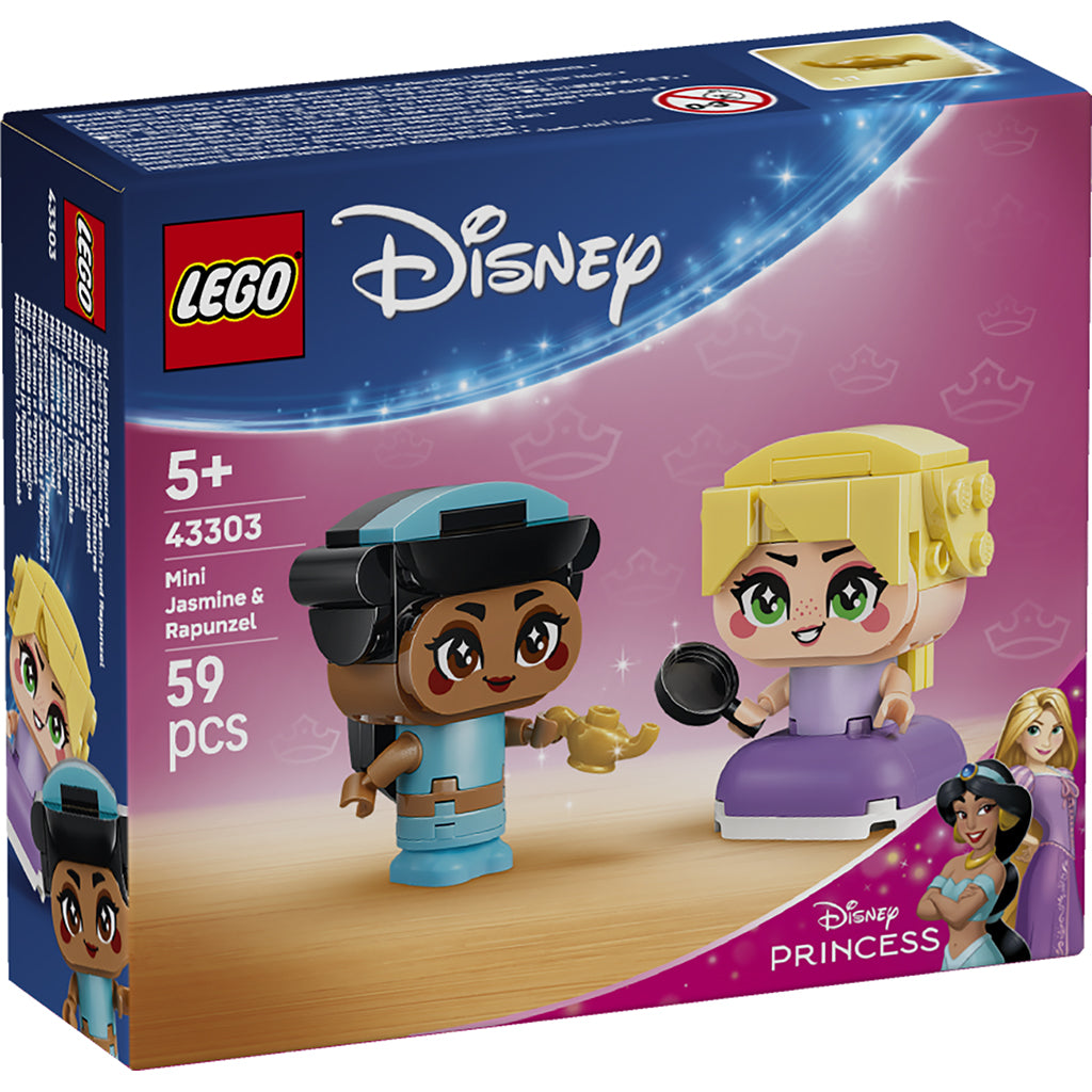 LEGO® Disney Princess™ Minimodeller af Jasmin og Rapunzel