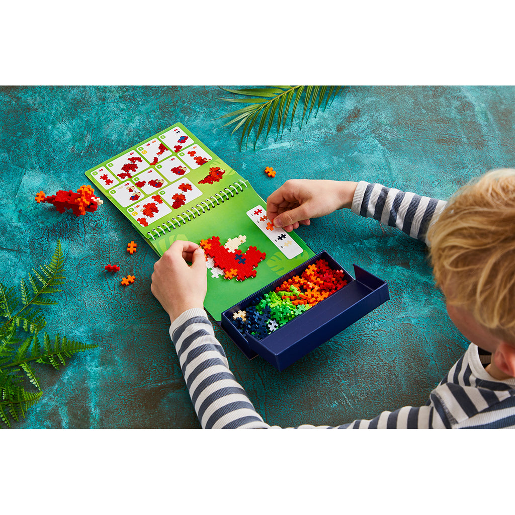 Plus-Plus aktivitetsset, Dinosaurier - 125 delar