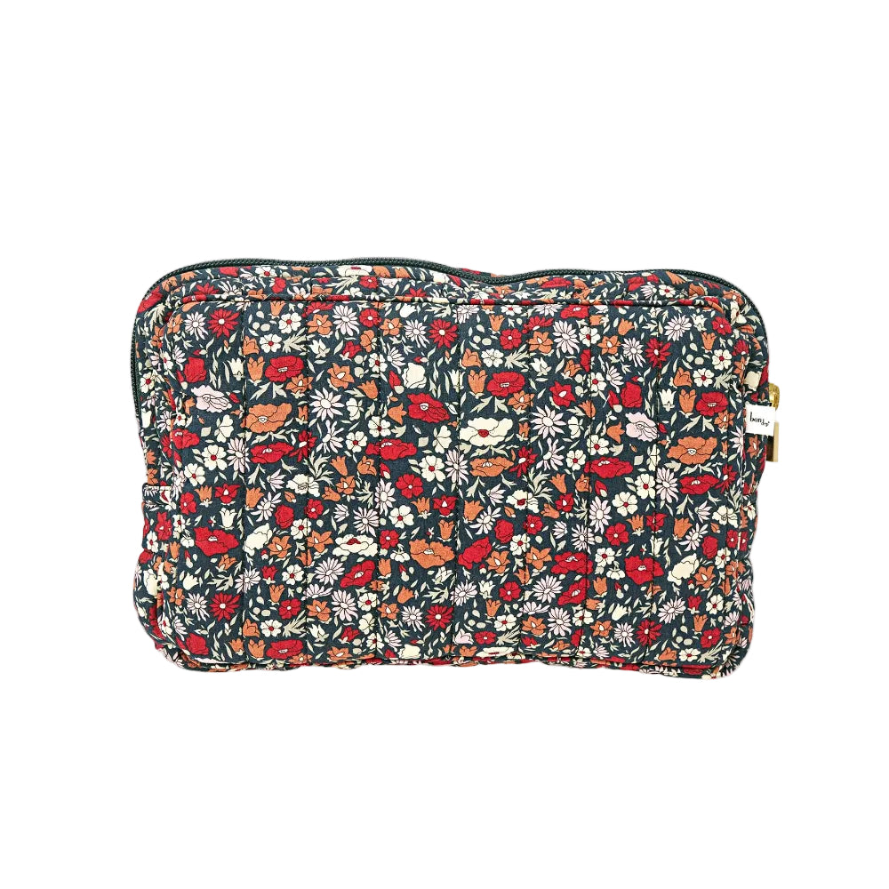 Bon Dep Pouch small, necessär med Liberty - Petal & Daisy