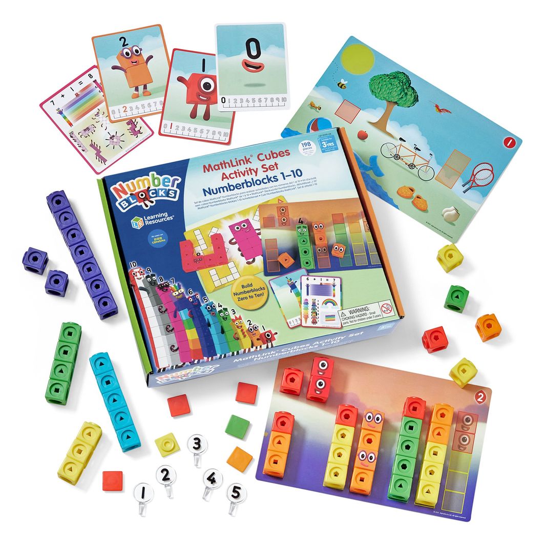 LEARNING RESOURCES Learning Resources Numberblocks® - Aktivitetssats med siffrorna från 1-10