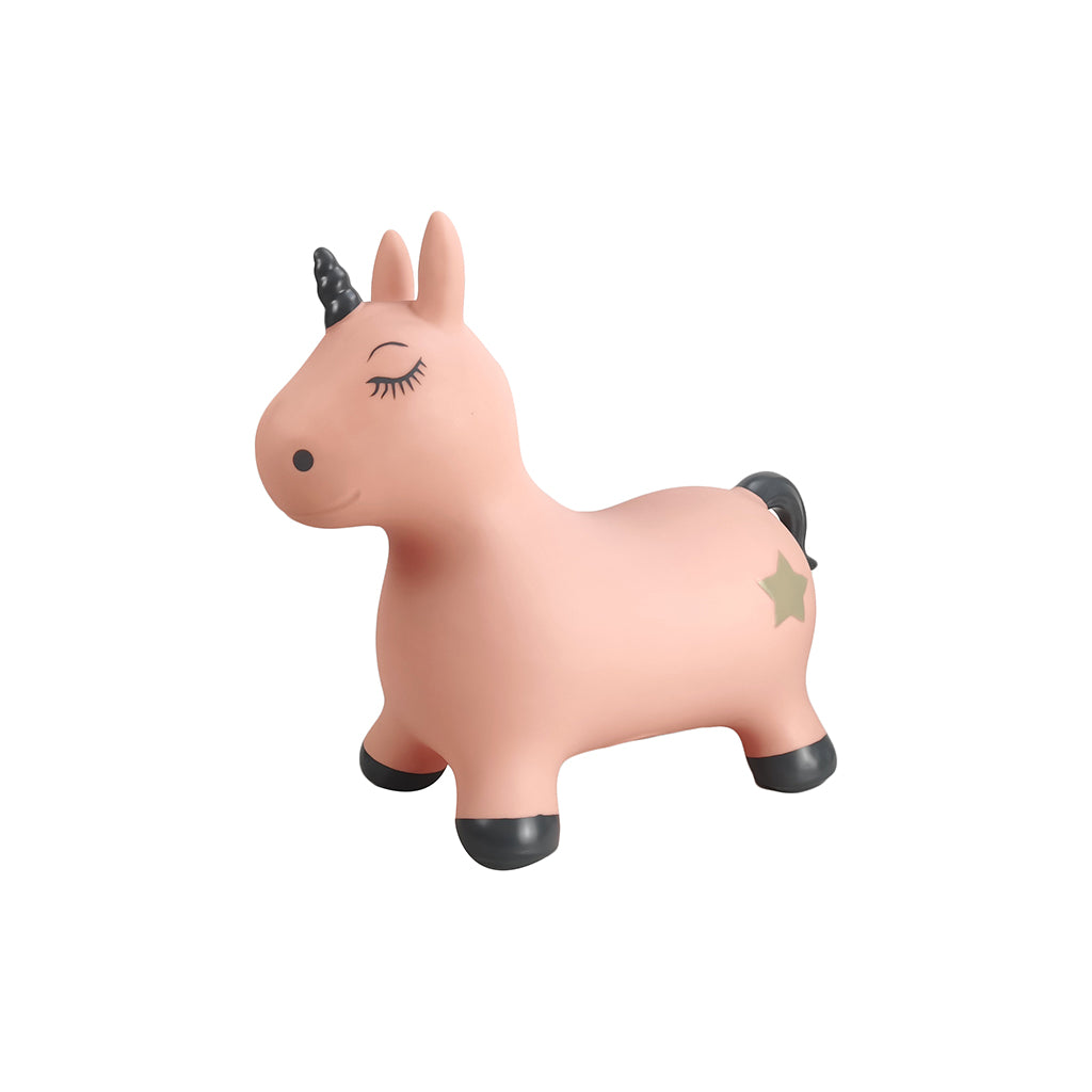 Find that hippo, hoppdjur, Enhjørningen Luna - Blush/rose