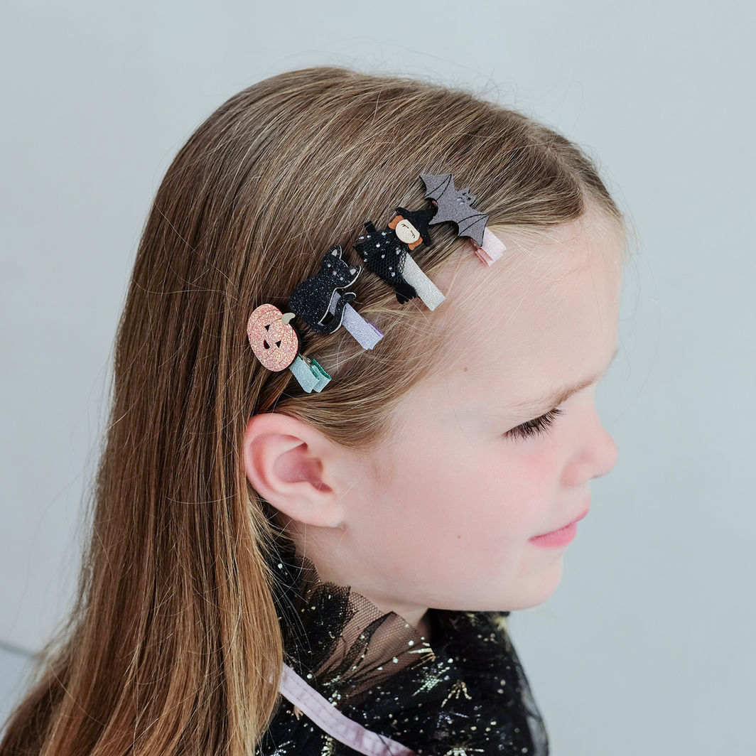 Mimi & Lula hårpynt, 8 hårspännen – Mini Halloween