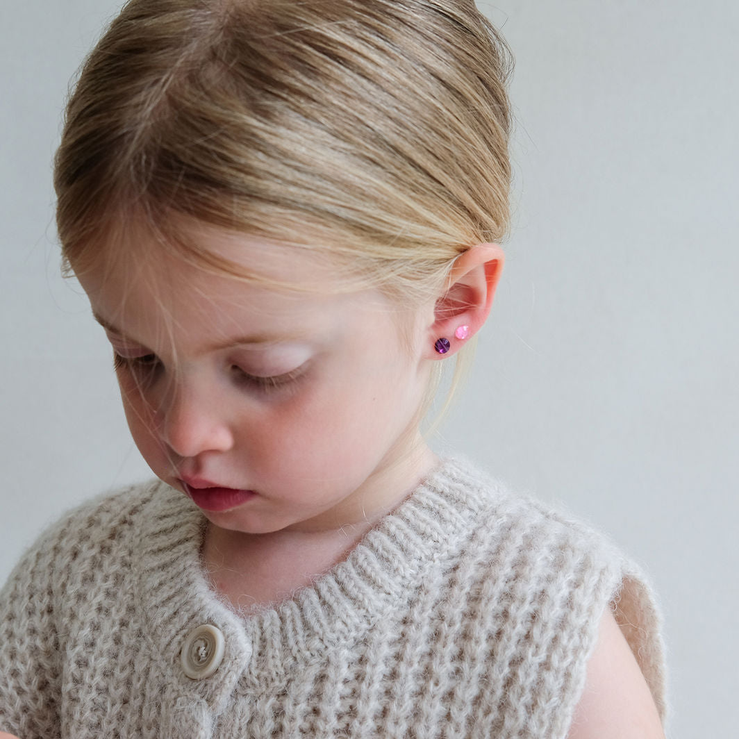 Mimi & Lula Självhäftande örstickers 30 par – Colour Gem Earrings