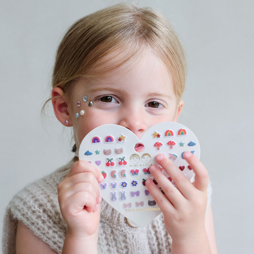 Mimi & Lula Självhäftande örstickers 25 par – Mixed Earrings