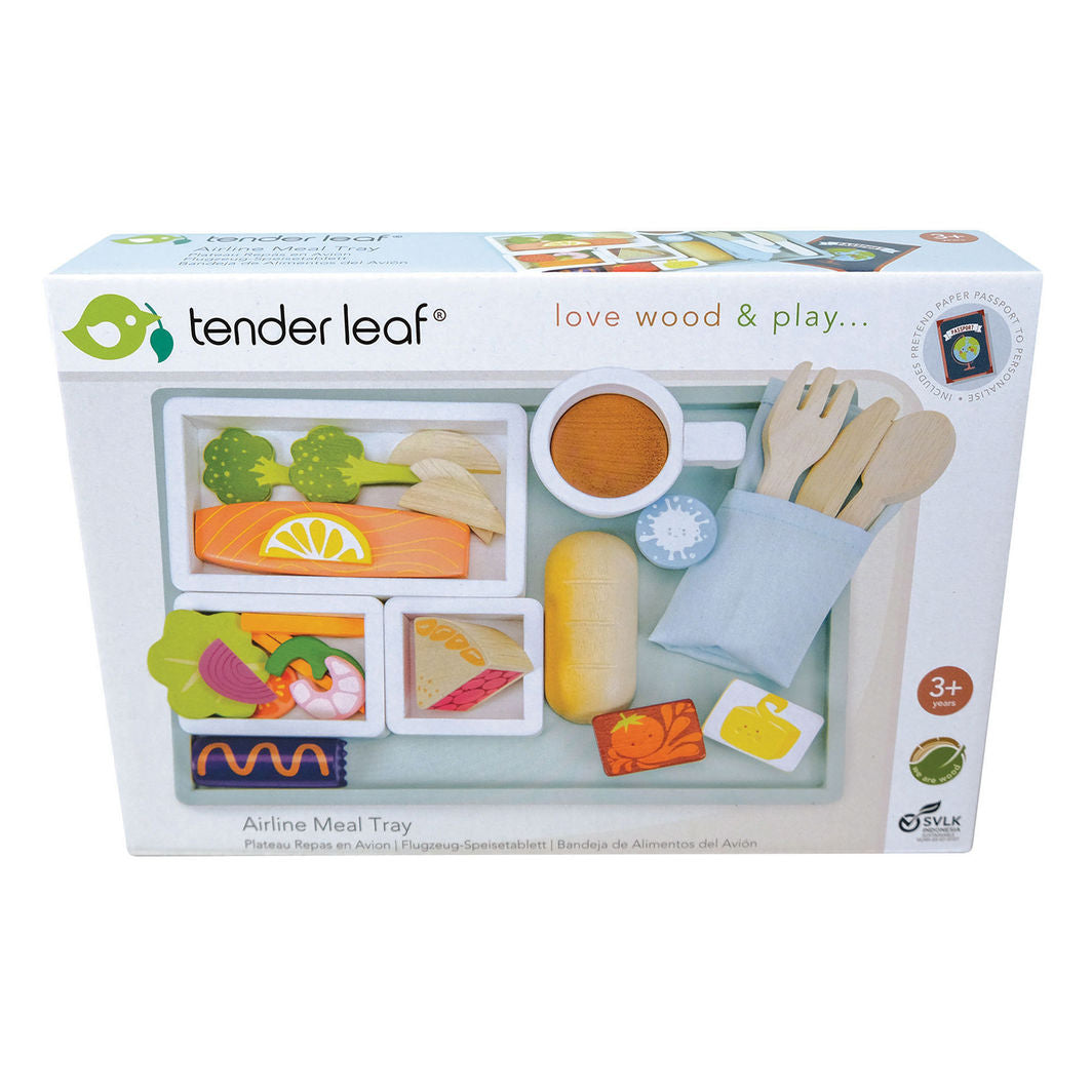 Tender Leaf Träleksaksmat, Flygplansmat