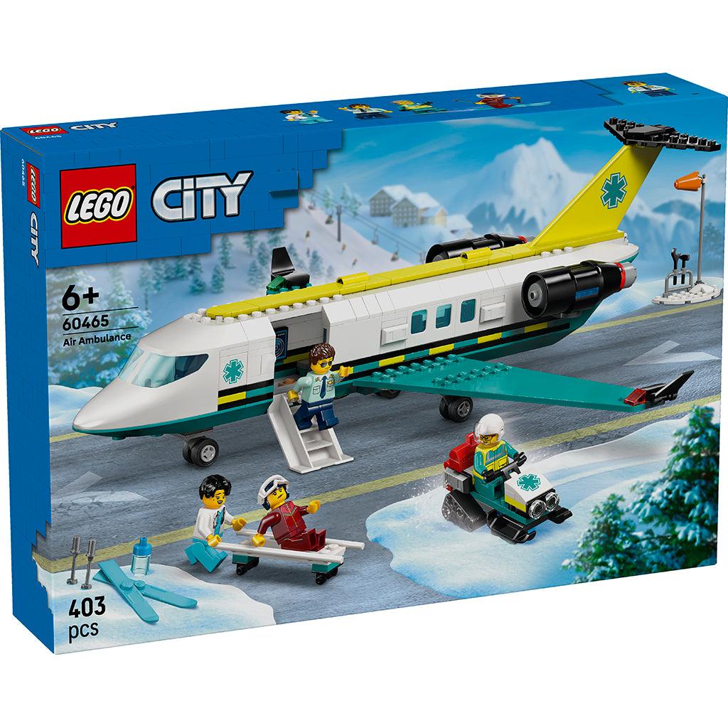 LEGO® City Big Vehicles, Ambulansflygplan