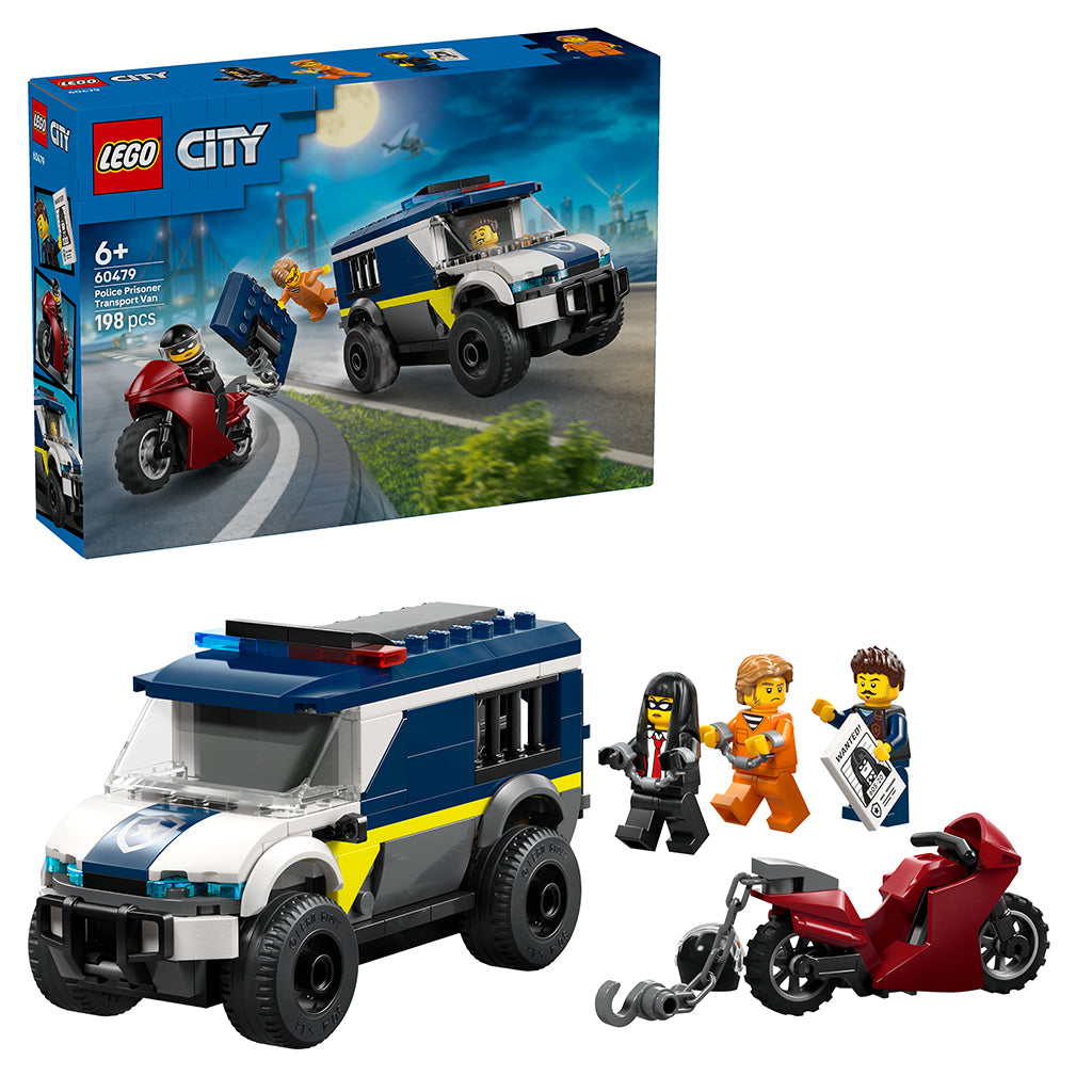 LEGO® City Polisbil för fångtransport