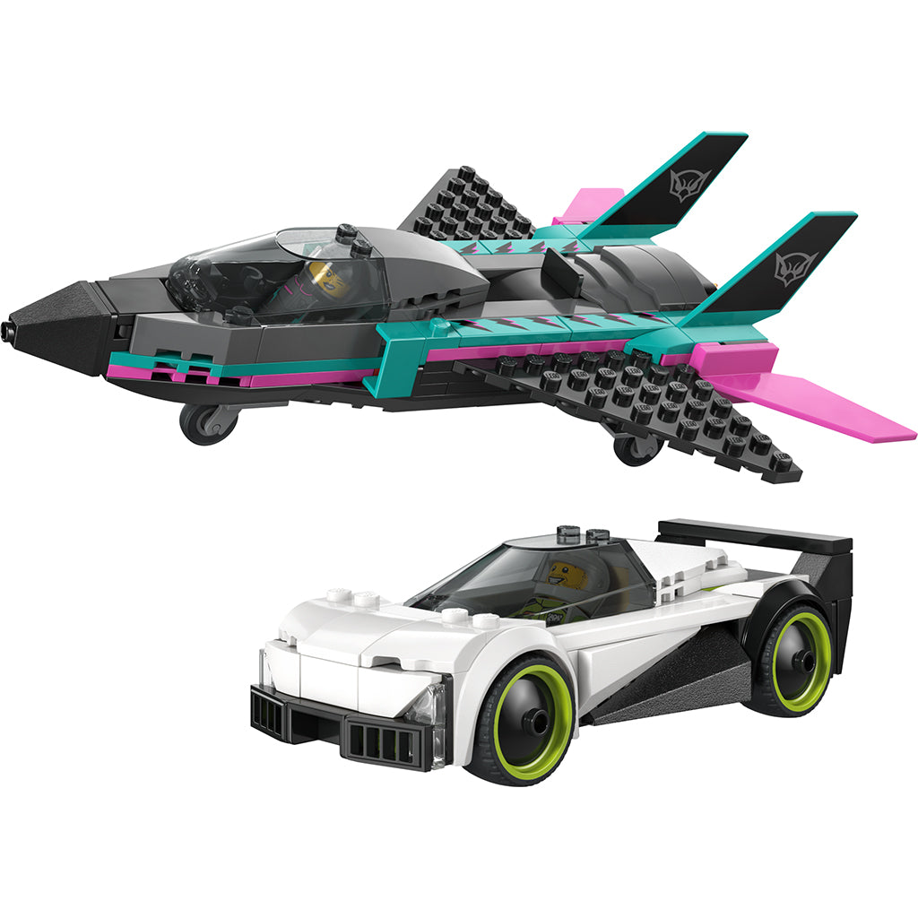 LEGO® City Jetfly med racerbil