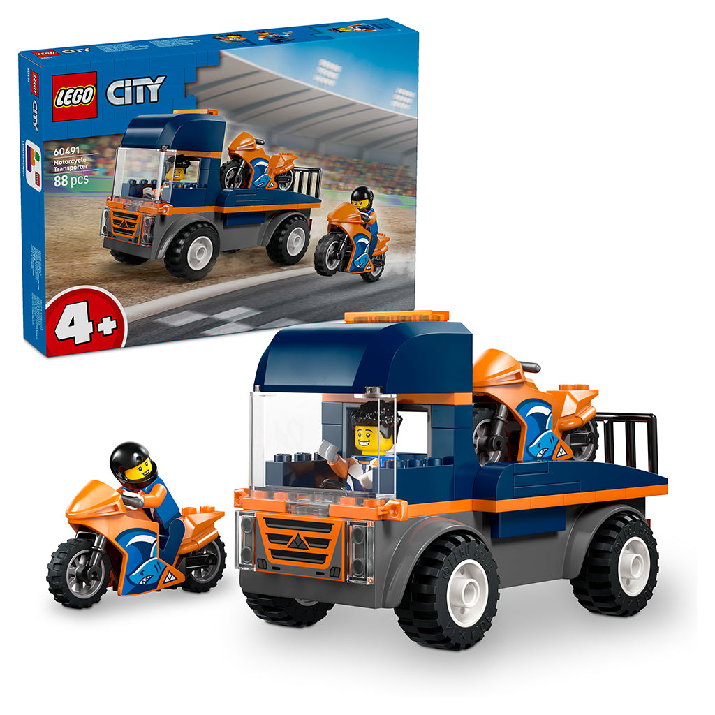 LEGO® City Motorcykeltransport