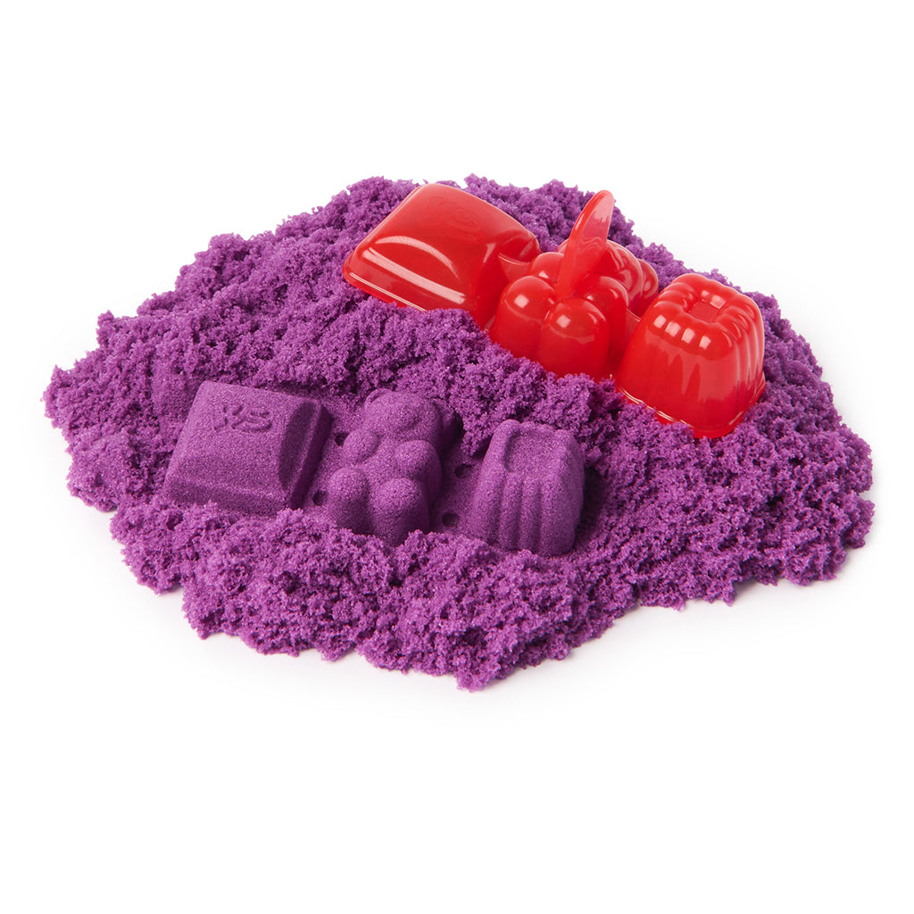 Kinetic Sand, Godispåse, 85 g och 1 form - 4 olika färger