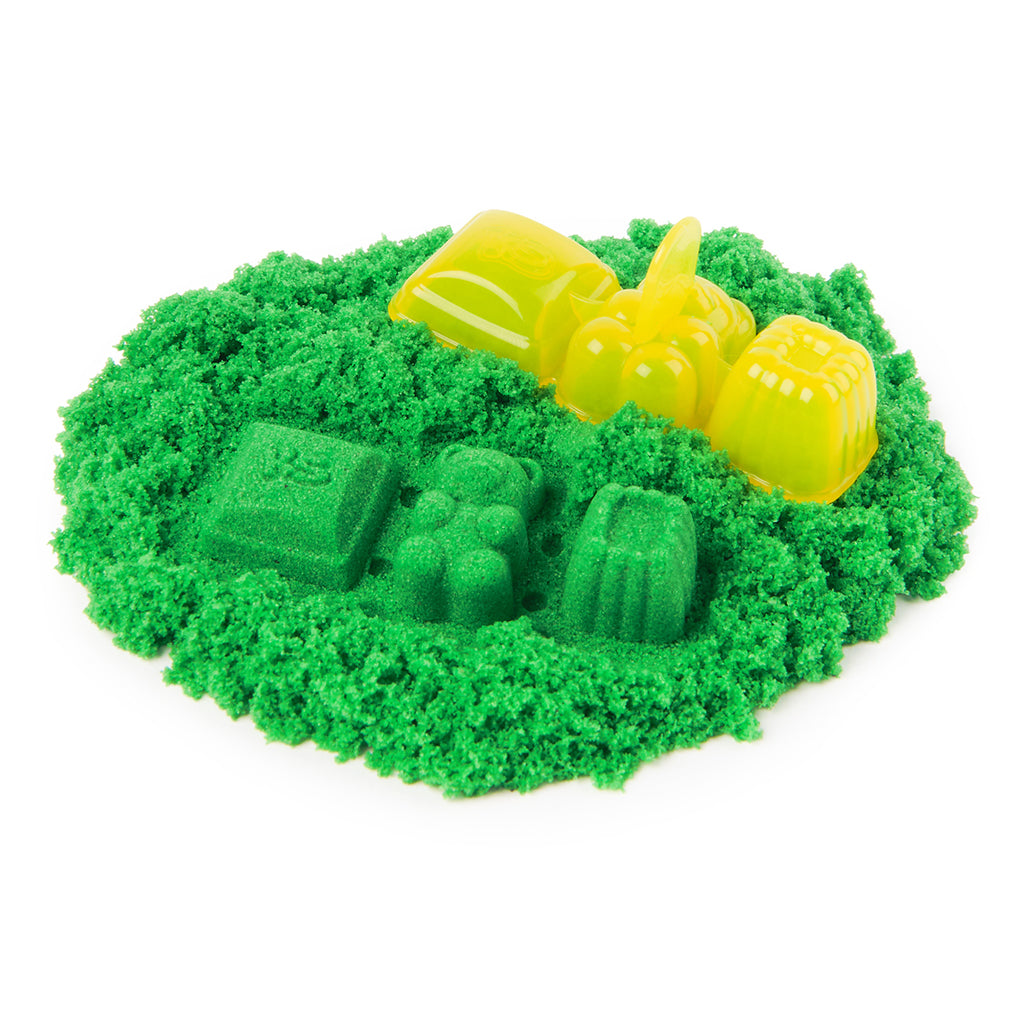 Kinetic Sand, Godispåse, 85 g och 1 form - 4 olika färger