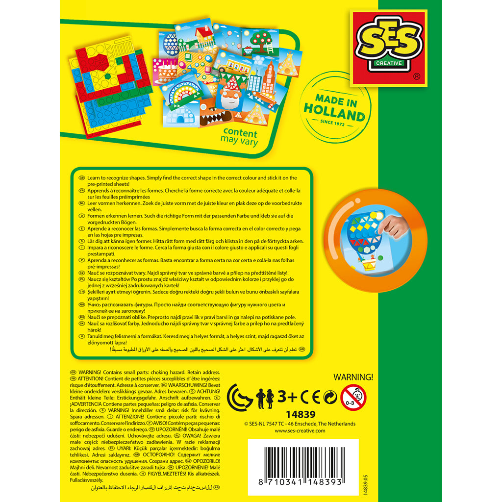 SES Creative, Jag lär mig att känna igen former