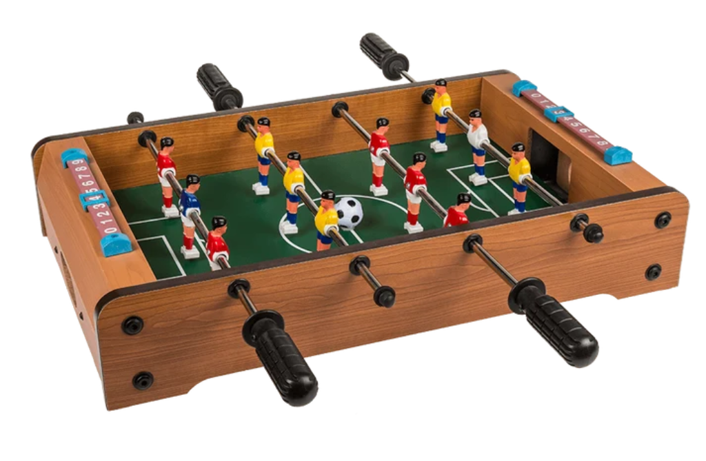 Bordfotbollsbord i trä - Litet