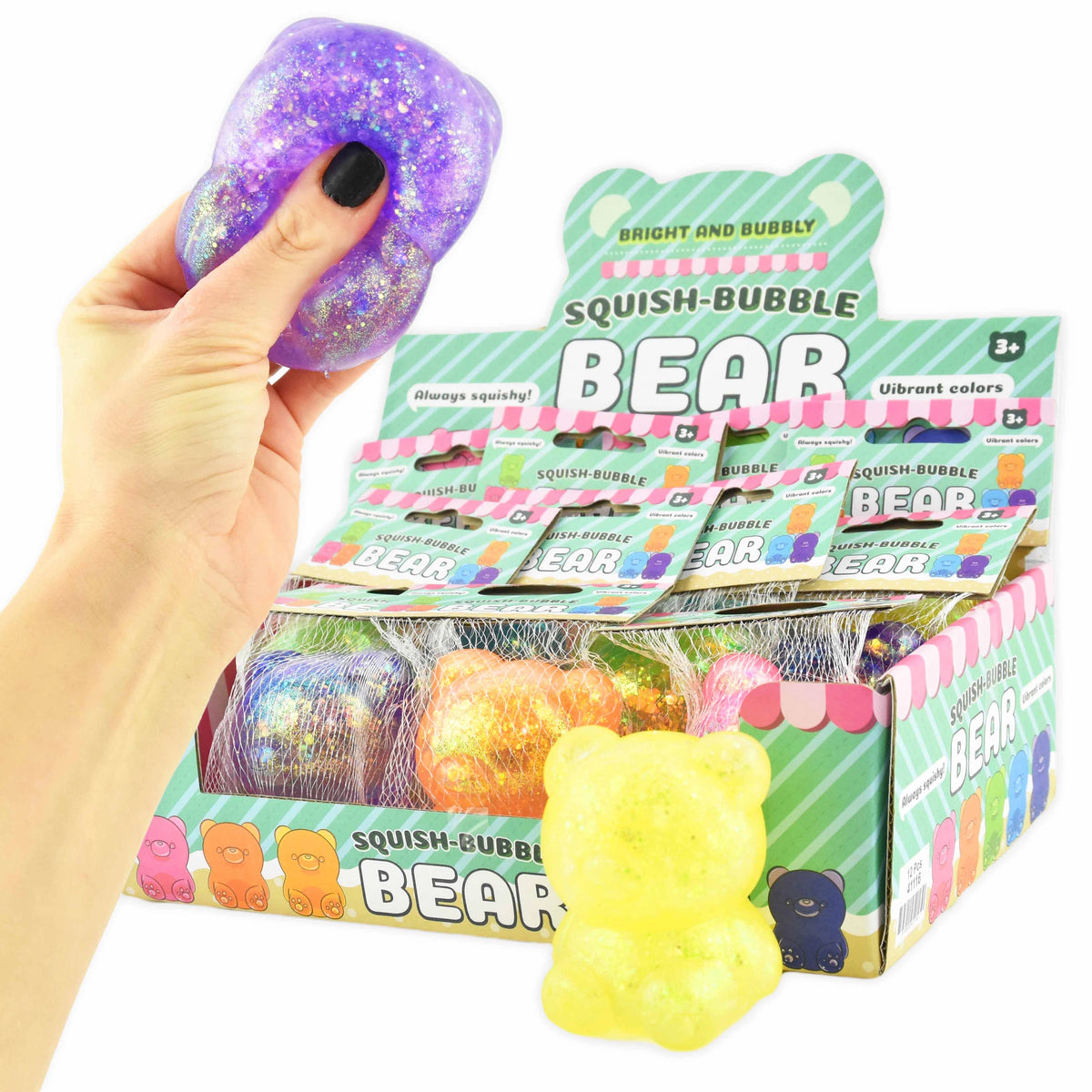 Robetoy squishy-björn – 7 cm