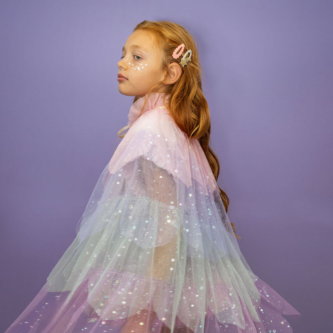 Mimi & Lula 5 hårspännen, Mini Scalloped Edge My Little Unicorn