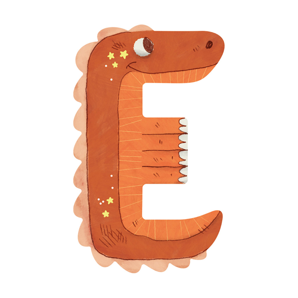 Moulin Roty bokstäver i trä, minus Æ, Ø och Å