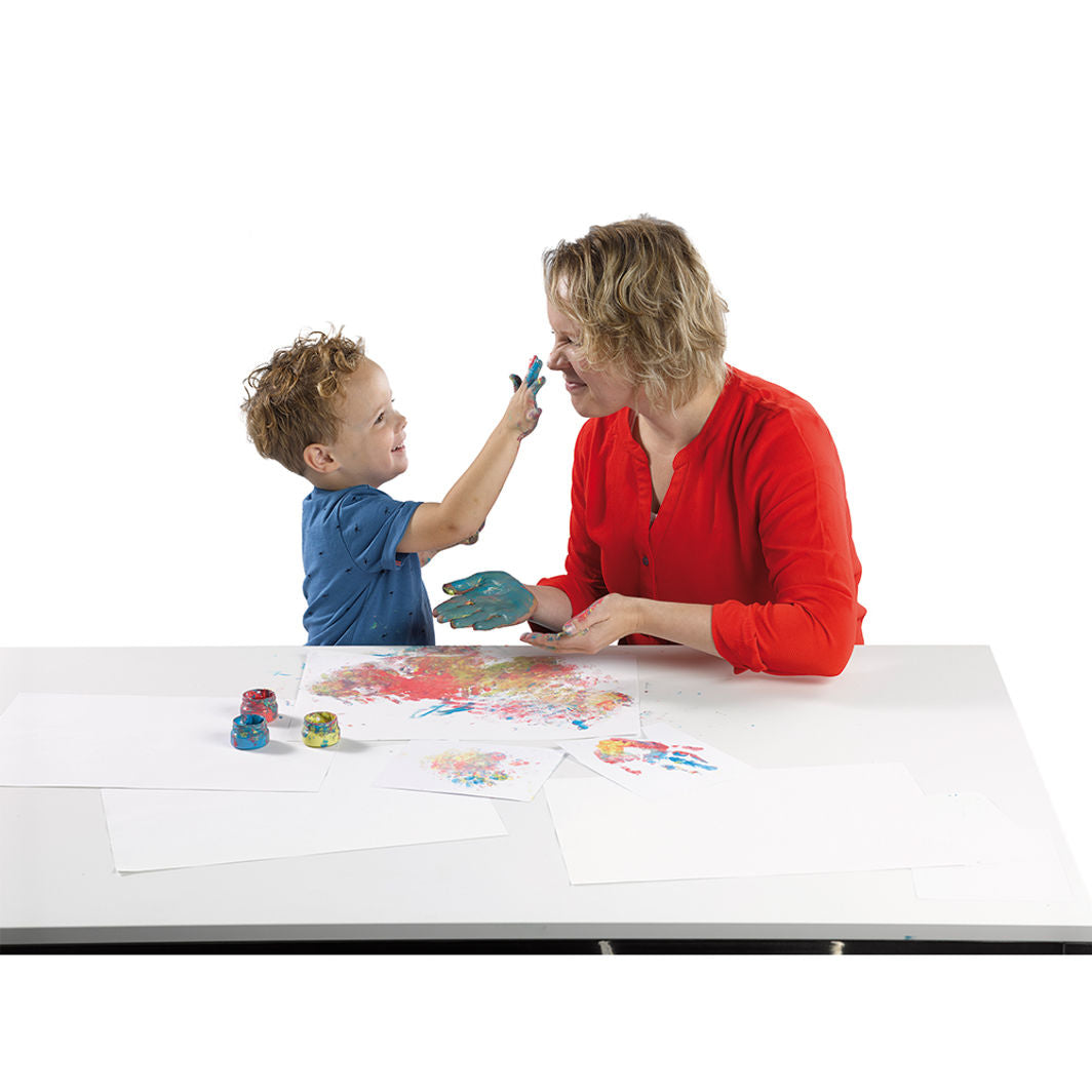 SES Creative, Fingerfärg - 4 x 145 ml