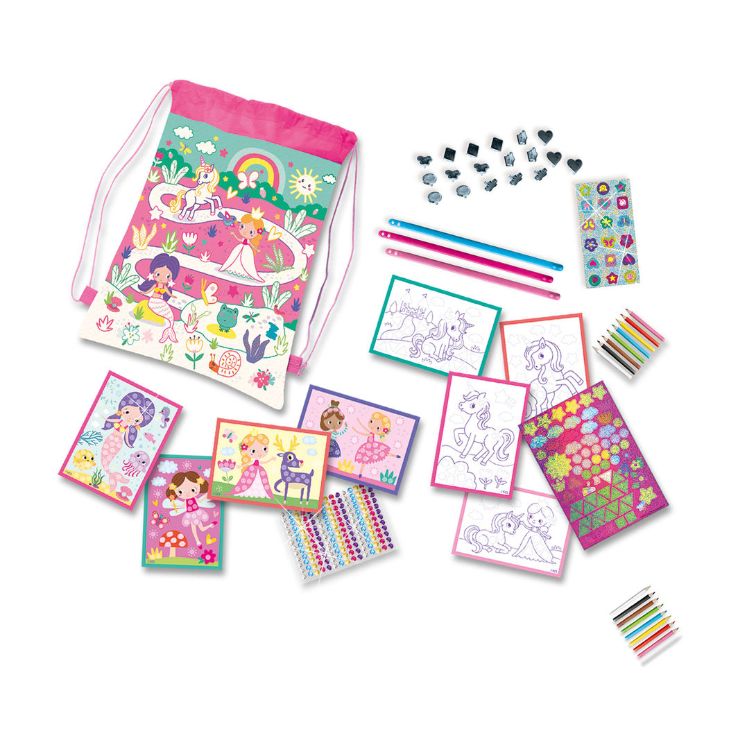 SES Creative, Resaktiviteter i ryggsäck - 5 aktiviteter