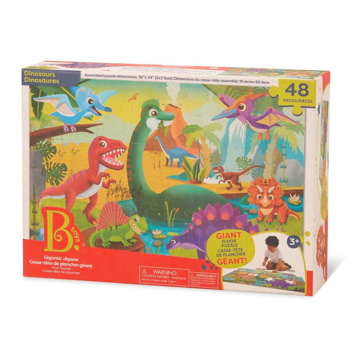 B Toys Golvpussel, Dino