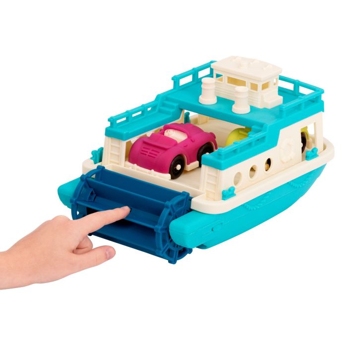 B Toys badleksaker, Färja med bilar