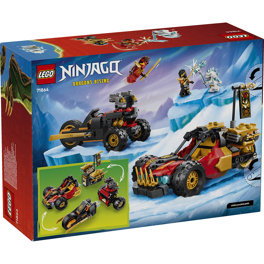 LEGO® NINJAGO® Kai och Coles kombi-fordon Leksak 71864