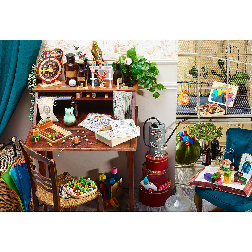 Vilac träpussel, Påfågel av Andy Westface