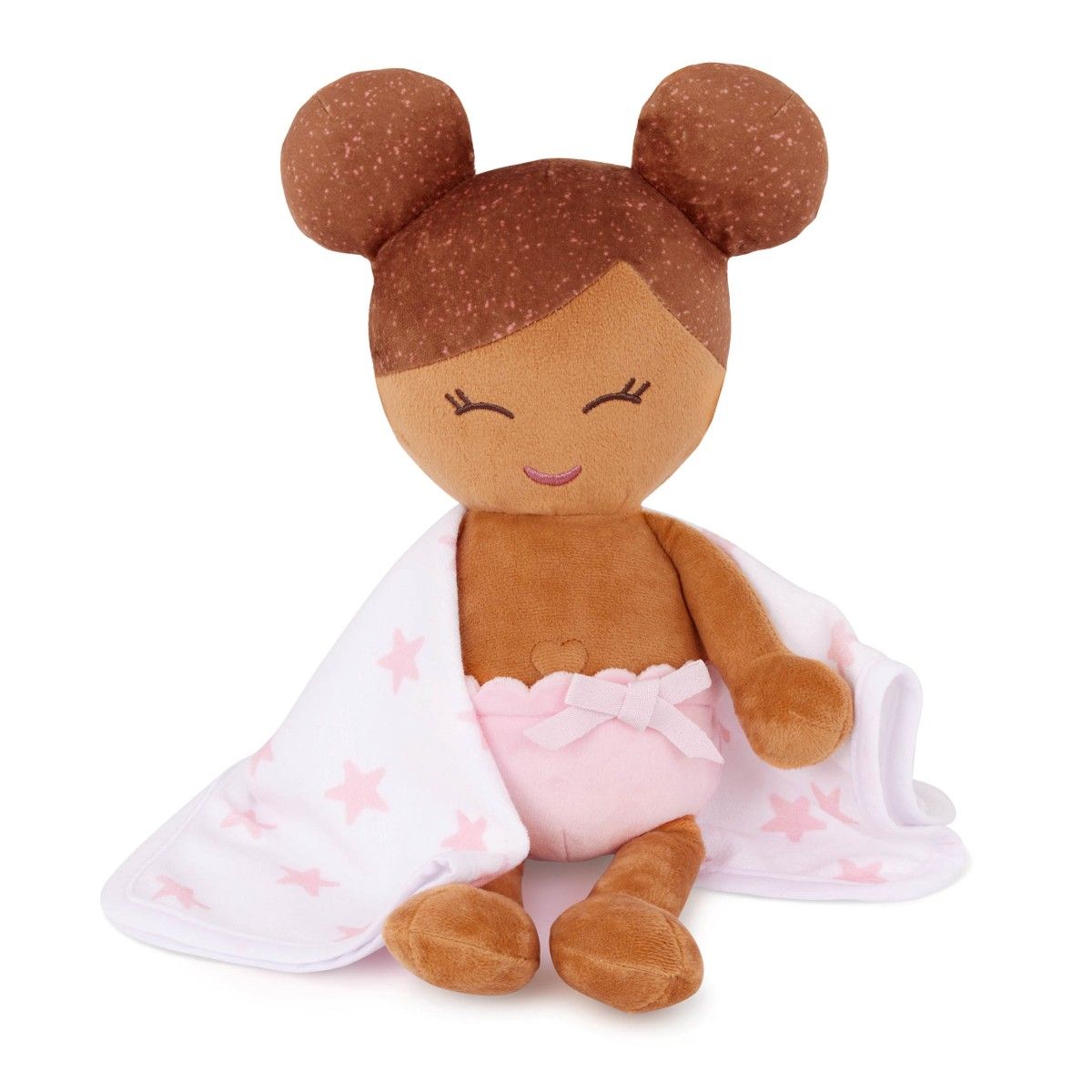 LullaBaby Badedukke, Pige - Brunt hår
