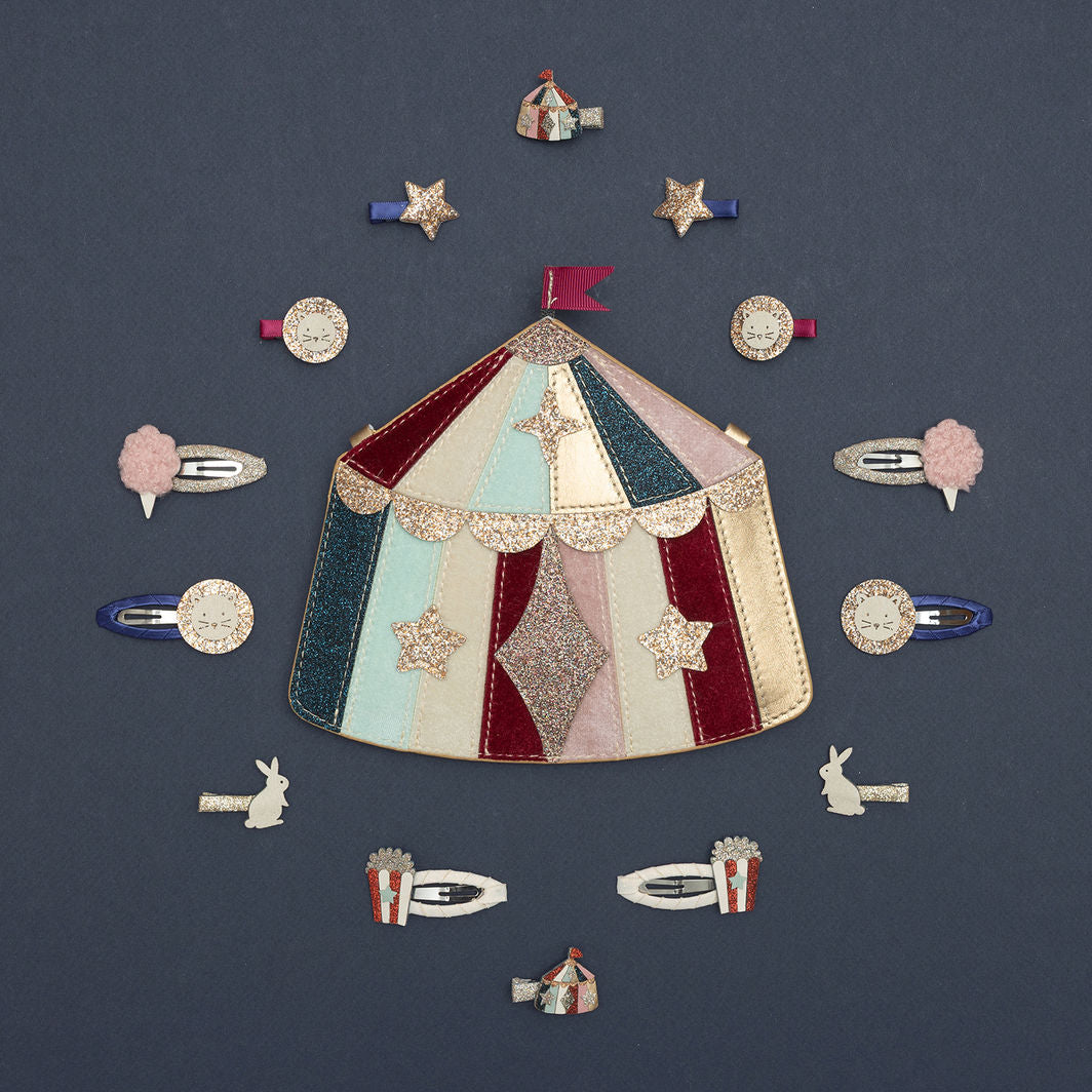 Mimi & Lula – 4 hårspännen – Popcorn Circus